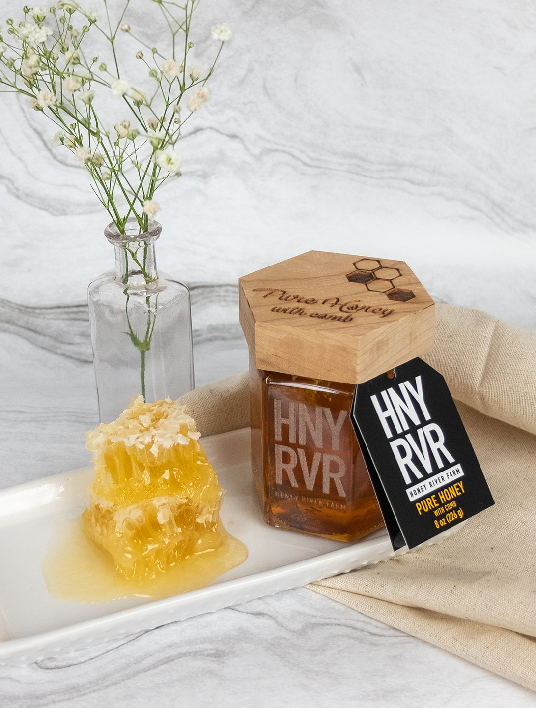 Pure Honey with Comb
